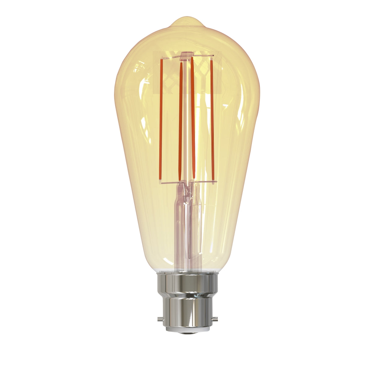 Smart WiFi Bulb 5W LED Amber Filament Vintage Bayonet-0
