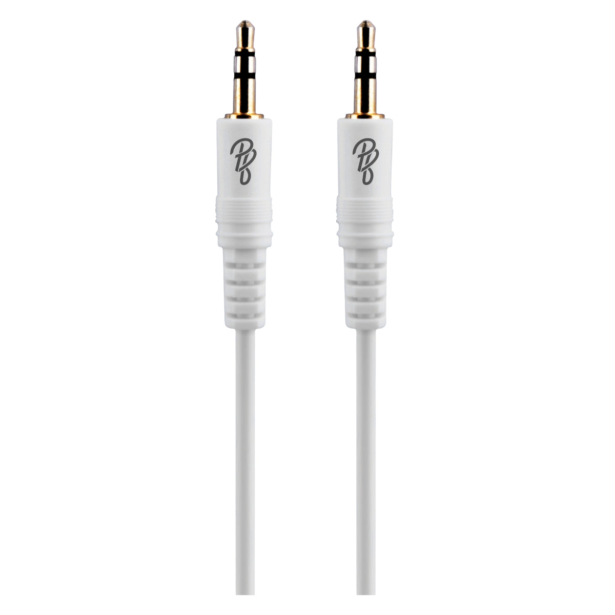 Pro Bass Unite Series- Boxed Auxiliary Cable-White-0