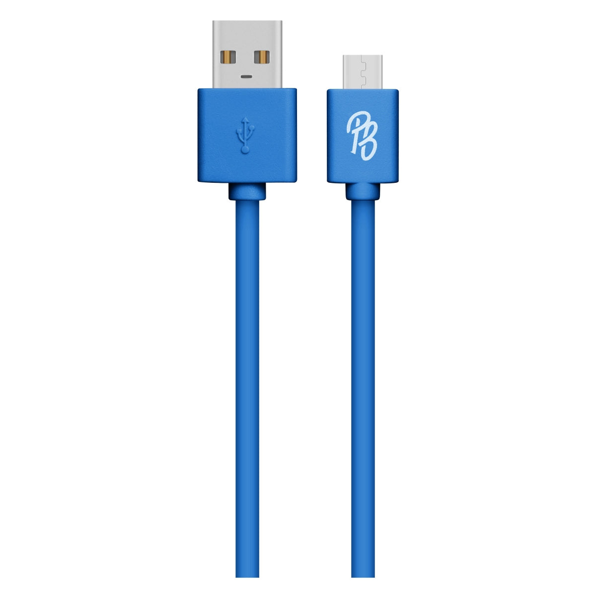 Pro Bass Power series Boxed round Micro USB Cable- Blue-0