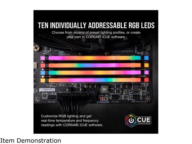 CORSAIR Vengeance RGB Pro (AMD Ryzen Ready) 16GB (2 x 8GB) 288-Pin DDR4 3200 (PC4 25600) Desktop Memory Model CMW16GX4M2Z3200C16