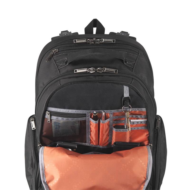 atlas wheeled laptop backpack 13-inch to 17.3-inch adaptable compartment ekp122 Everki Atlas Business Backpack 13" To 17.3