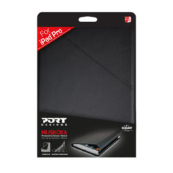 PORT DESIGNS MUSKOKA 12.9′ TABLET CASE FOR IPAD PRO BLACK - Platinum Selection