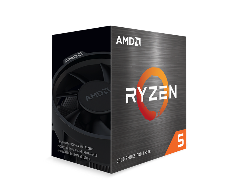 AMD Ryzen 5 5600x 7nm SKT AM4 CPU; 6 Core/12 Thread Base Clock 3.7GHz; Max Boost Clock 4.6GHz 35 MB Cache; Includes Wraith Spire
