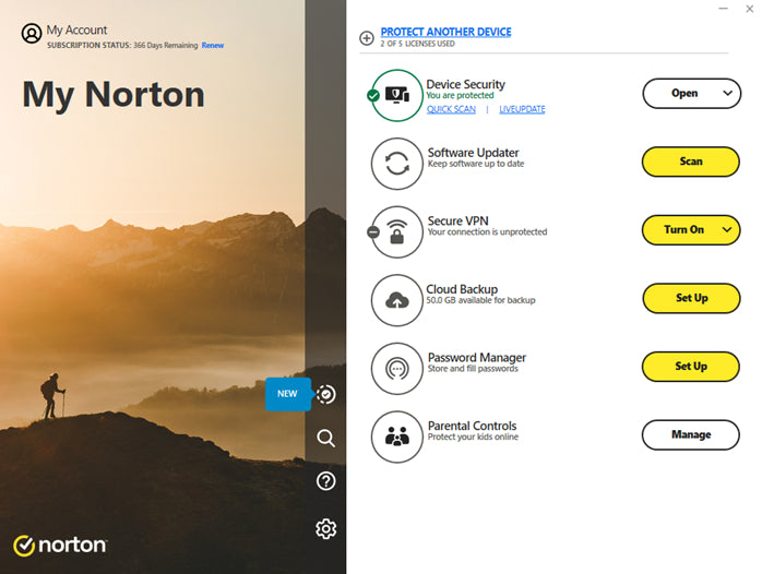Norton 360 Deluxe 50Gb AF 1 User 5 Device 12 Months-2