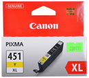 CANON CLI-451XL YELLOW CARTRIDGE - 685 pages @ 5%
