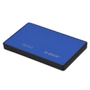 Orico 2.5 USB3.0 External HDD Enclosure - Blue - Platinum Selection