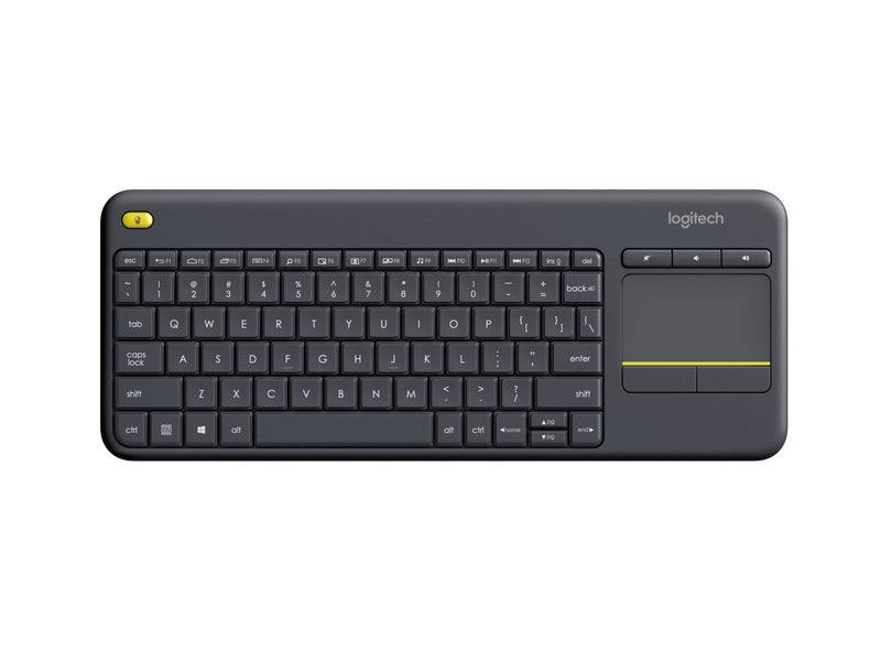 Logitech K400 Plus Wireless Touch Keyboard - Dark Grey