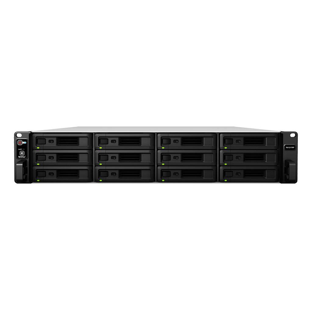 Synology RackStation 12 Bay Expansion Unit for: RS1619xs+; RS3618xs; RS2818RP+; RS2418RP+; RS2418+; RS4017xs+; RS3617xs+