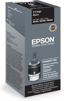 Epson T7741 Pigment Black Ink Bottle 140ml