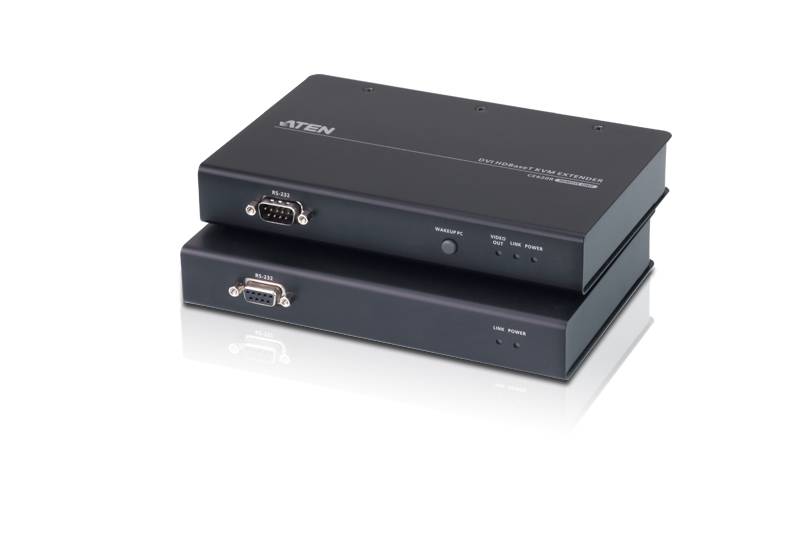 ATEN USB DVI HDBaseT 2.0 KVM Extender up to 150M w/ 1920x1200 /W/(US/EU/OUT) ADP. ATEN