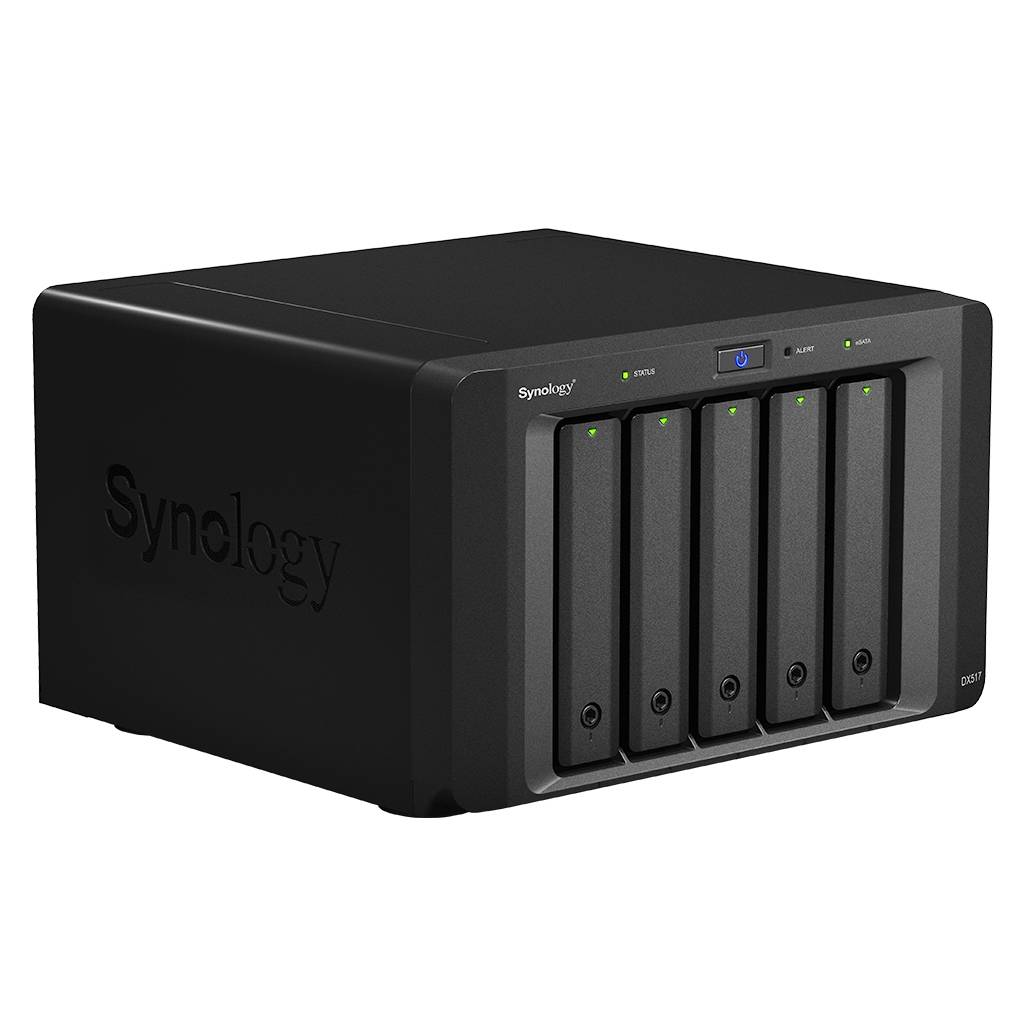 Synology 5 Bay SATA expansion unit for DS1517+; DS1817+; DS1019+; DS1517; DS1817; NVR1218
