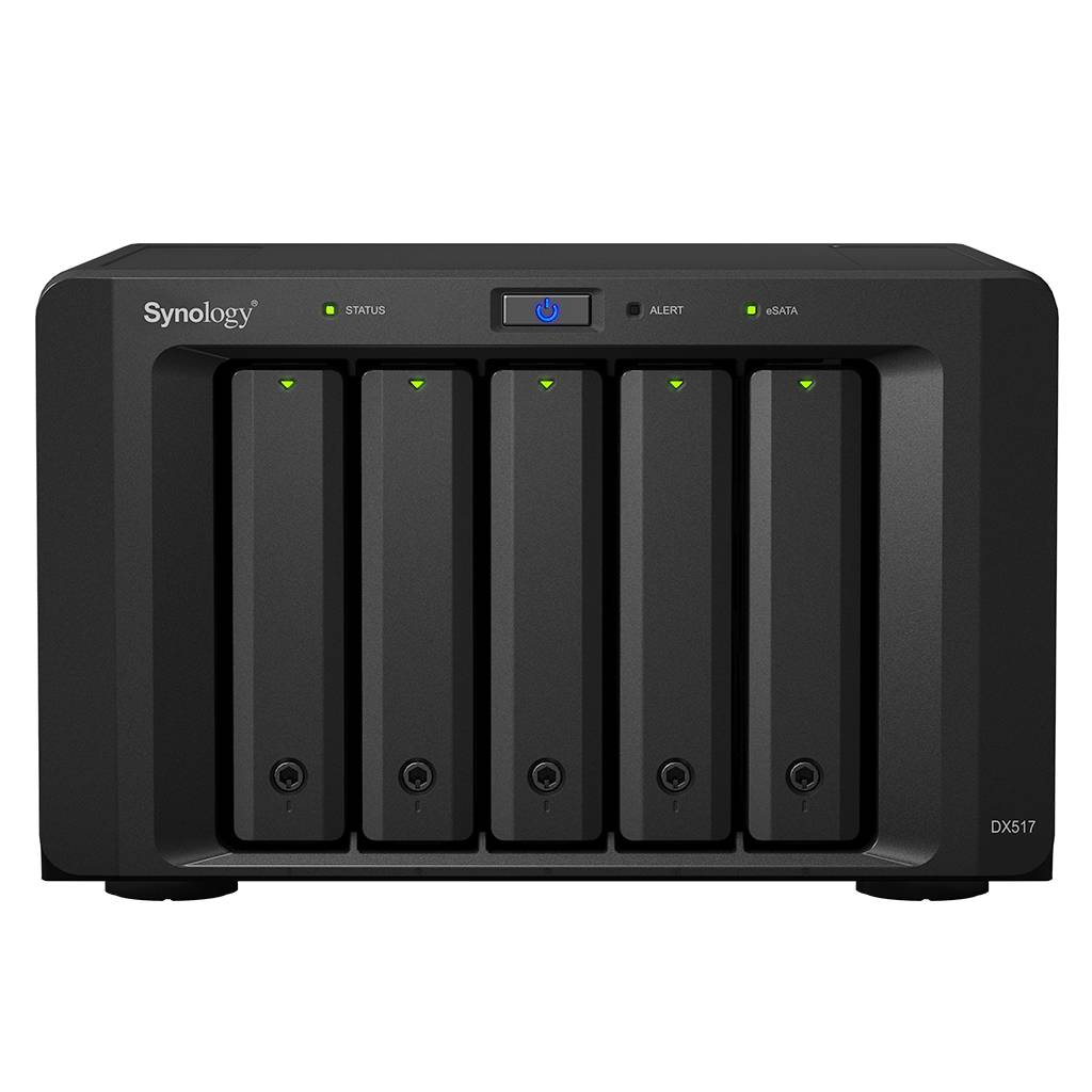 Synology 5 Bay SATA expansion unit for DS1517+; DS1817+; DS1019+; DS1517; DS1817; NVR1218