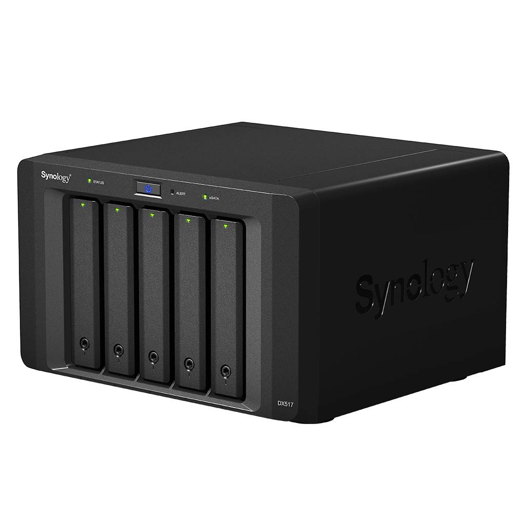 Synology 5 Bay SATA expansion unit for DS1517+; DS1817+; DS1019+; DS1517; DS1817; NVR1218