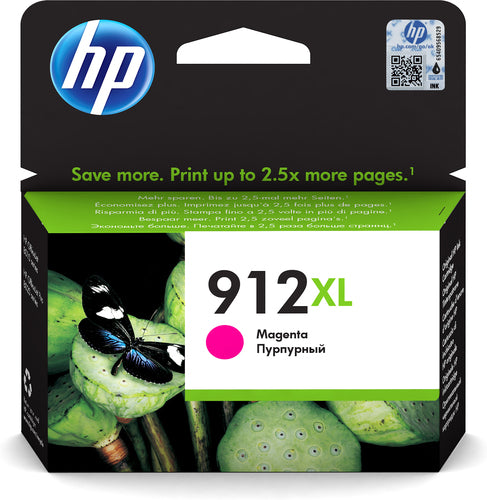 HP # 912XL High Yield Magenta Original Ink Cartridge