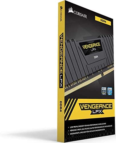 Corsair Vengeance LPX 16GB (2x8GB) DDR4 DRAM 3200MHz C16 Desktop Memory Kit - Black