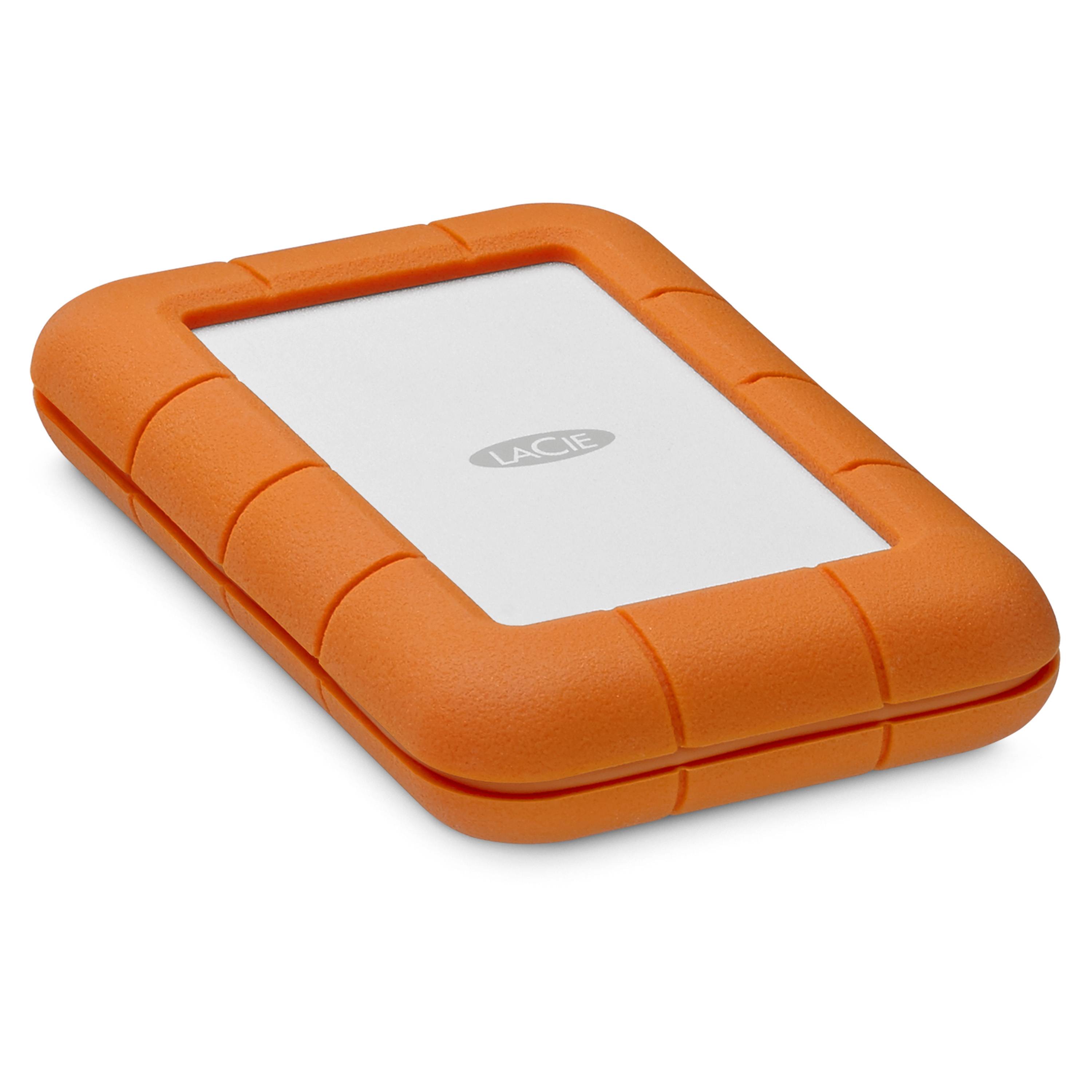 Seagate LaCie 5TB Rugged Mini USB-C; USB3.0; Drop; Crush and Rain Resistant