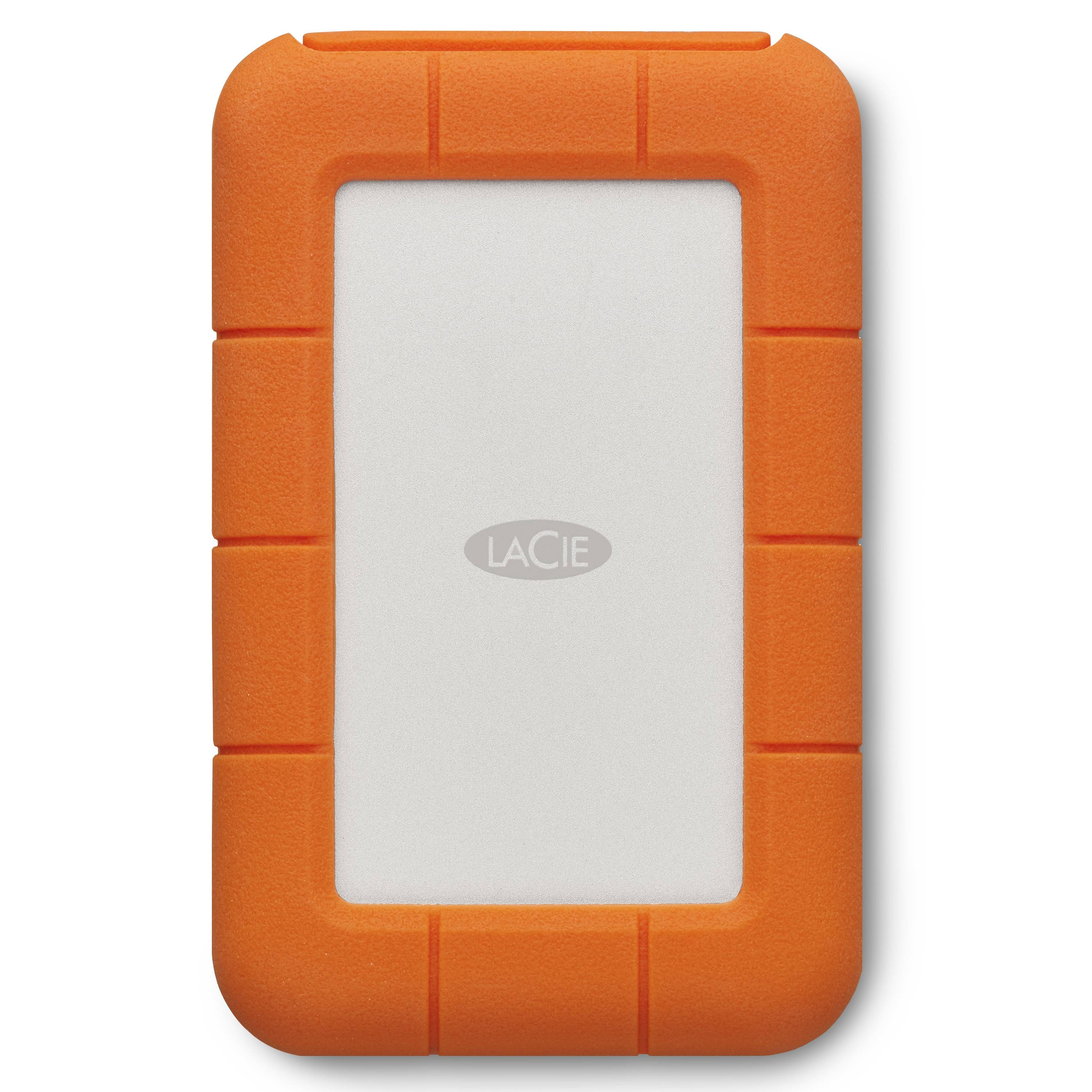Seagate LaCie 5TB Rugged Mini USB-C; USB3.0; Drop; Crush and Rain Resistant