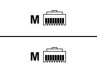 HPE Ethernet 14ft CAT5e RJ45 M/M Cable-0