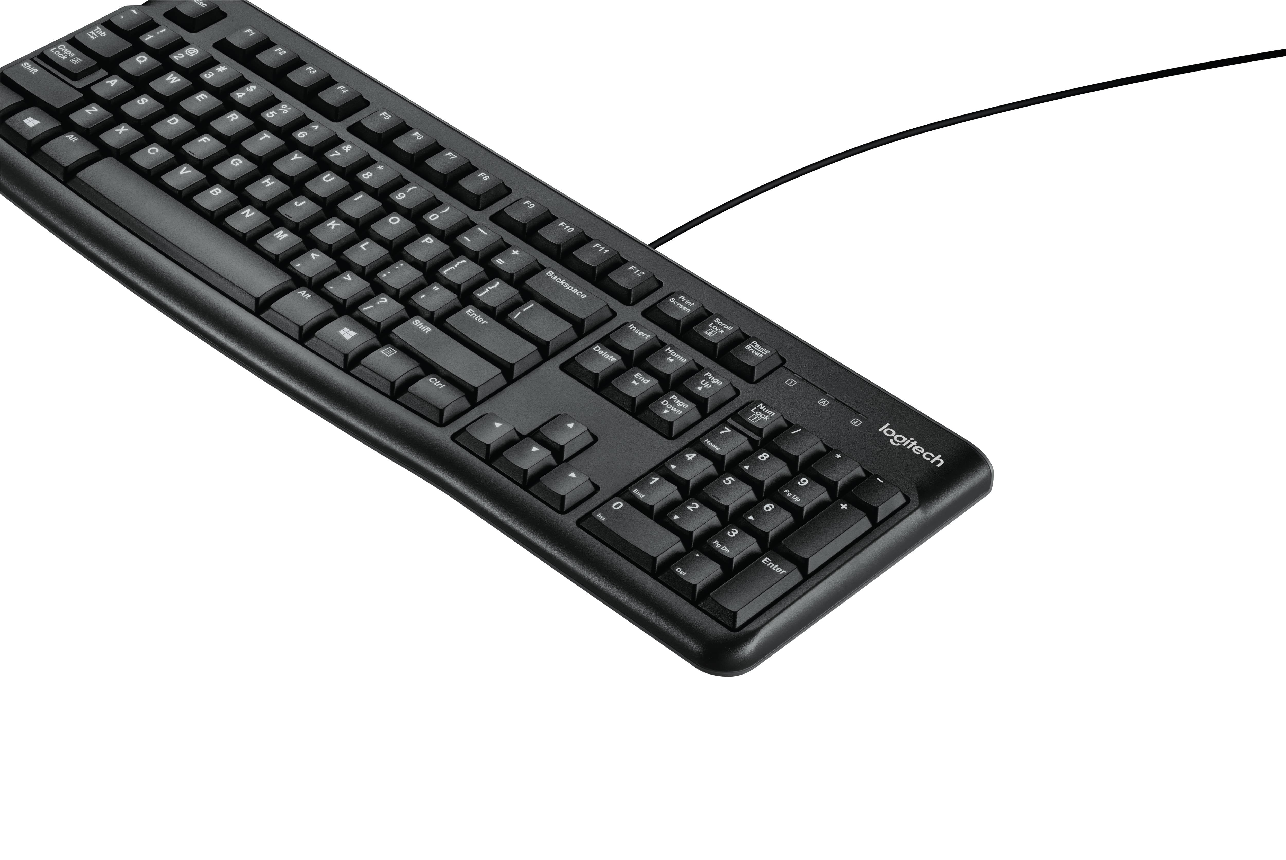 Logitech K120 USB Corded Keyboard
