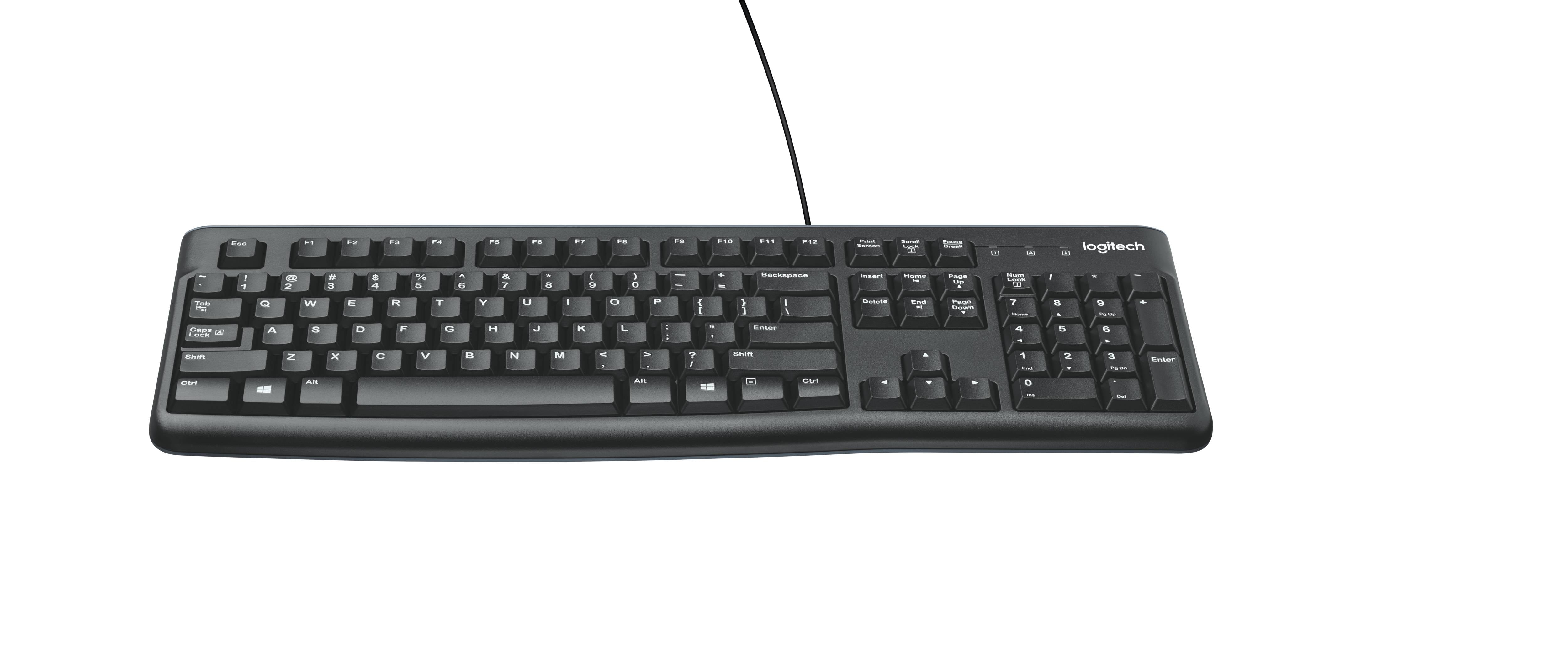 Logitech K120 USB Corded Keyboard