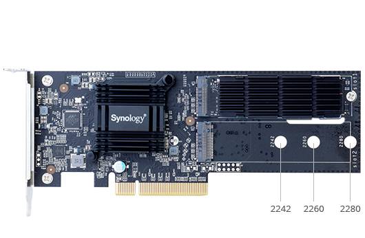 M.2 SATA SSD Adapter for: DS2419+; DS1819+; DS1618+; and more