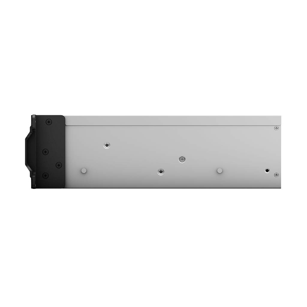 RackStation 4-bay (up to 16-bay); Xeon D-1527 Quad Core 2.2Ghz; 8GB RAM (Up to 64GB); 4 x GbE LAN; 2x USB3.0; Redundant PSU