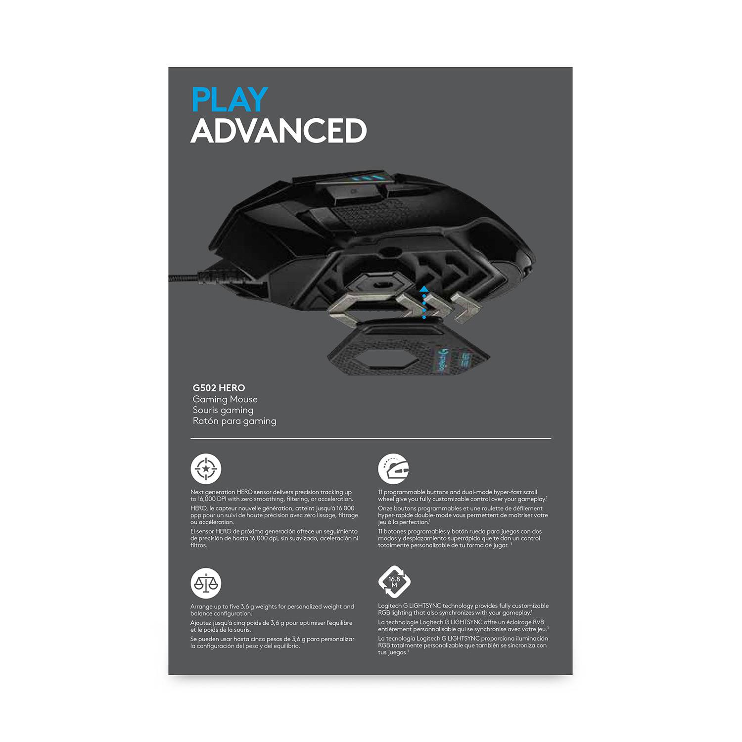 G502 HERO MOUSE