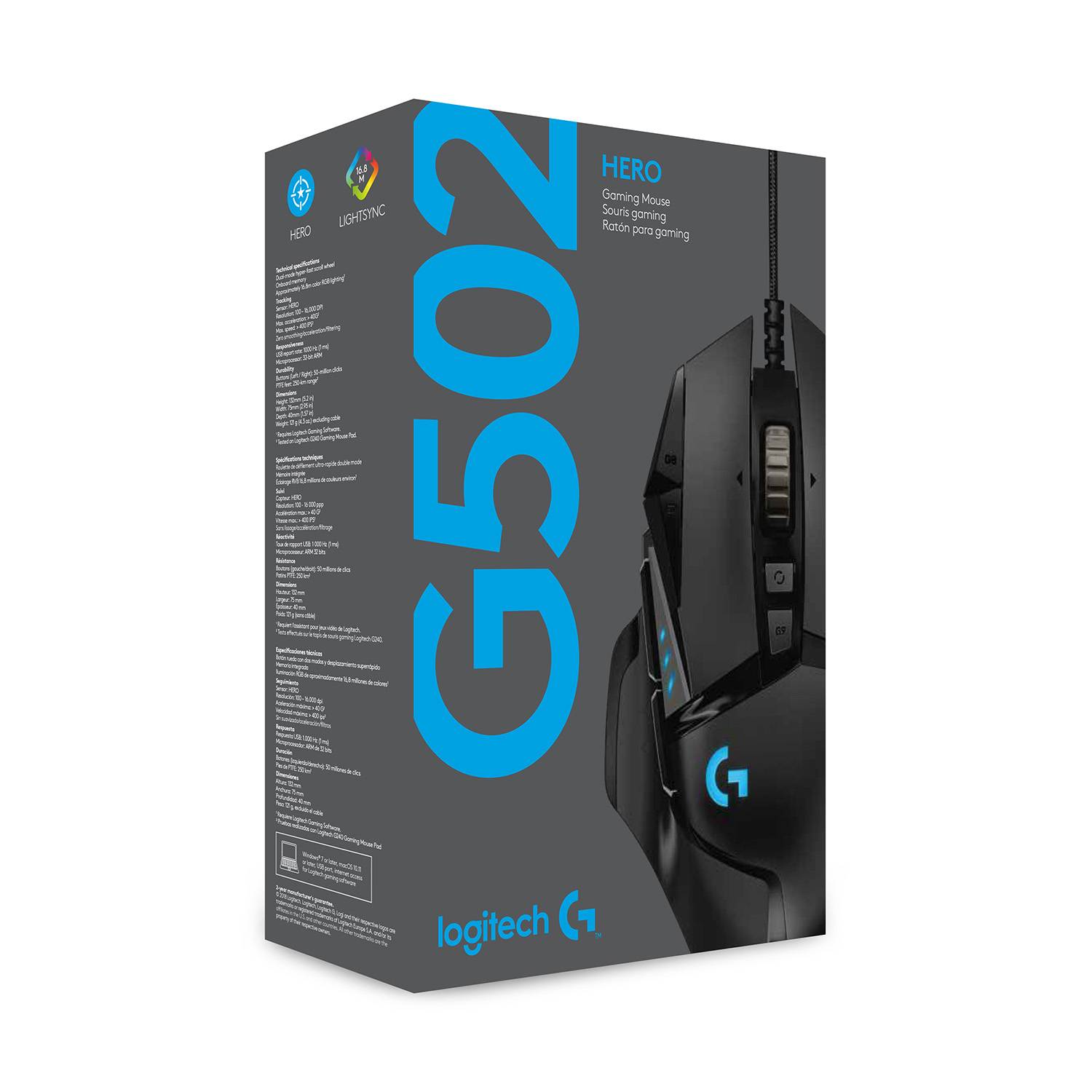 G502 HERO MOUSE