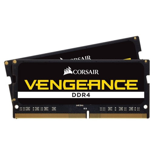 Corsair CMSX32GX4M2A2400C16 Vengeance 32GB (2x16GB) DDR4-2400MHz CL16 1.2V Black Notebook Memory