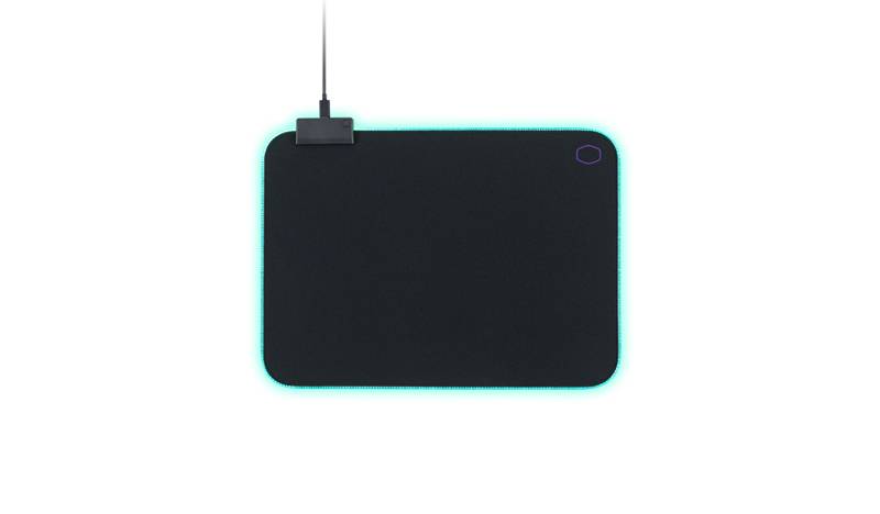 Cooler Master MP750 Medium Flexible RGB Mousepad; Smooth Surface; Thick RGB borders; Water Repellent Coating