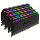 Corsair DOMINATORÂ® PLATINUM RGB 32GB (4 x 8GB) DDR4 DRAM 3200MHz C16 Memory Kit; 18-18-18-43; 1.35V; Black