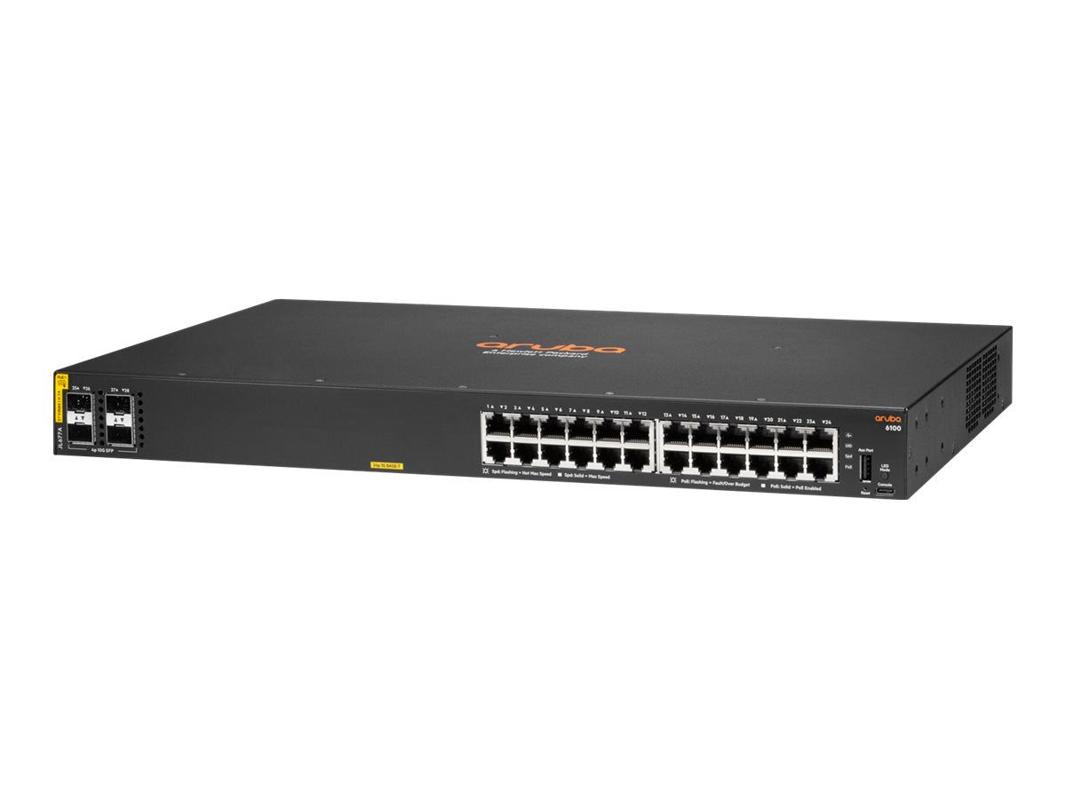 Aruba 6100 24G CL4 4SFP+ Swch