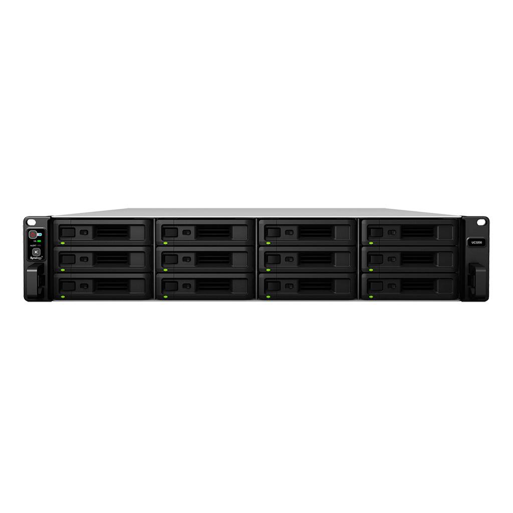 Unified Controller; 12 Bay IP SAN; Intel Xeon D-1521; 8GB DDR4 ECC UDIMM (Up to 64GB); 2x GbE LAN; 1x 10GbE LAN; SATA DOM