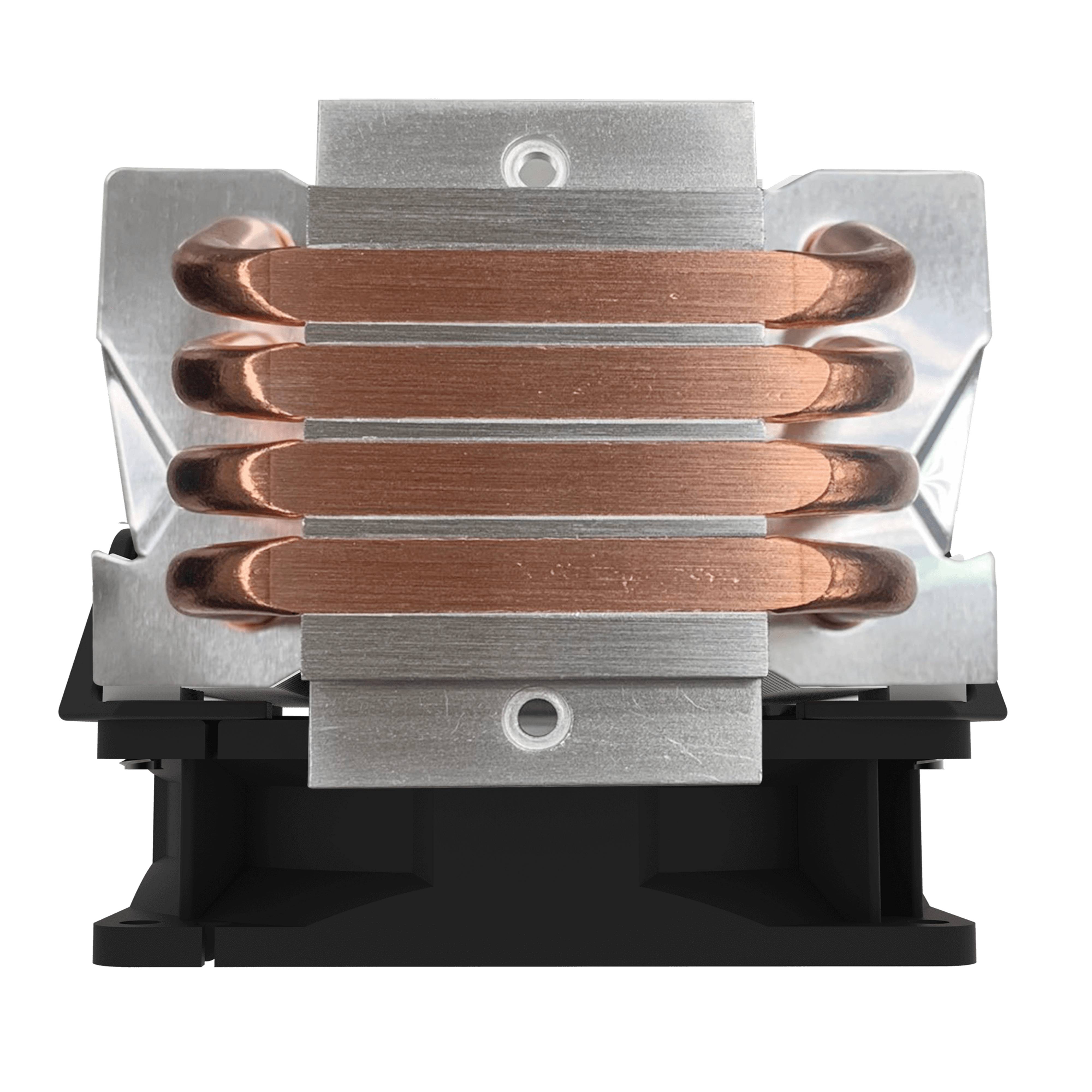 Cooler Master H410 Compact Air Tower; 92mm RGB LED Fan; 4 Heat Pipes