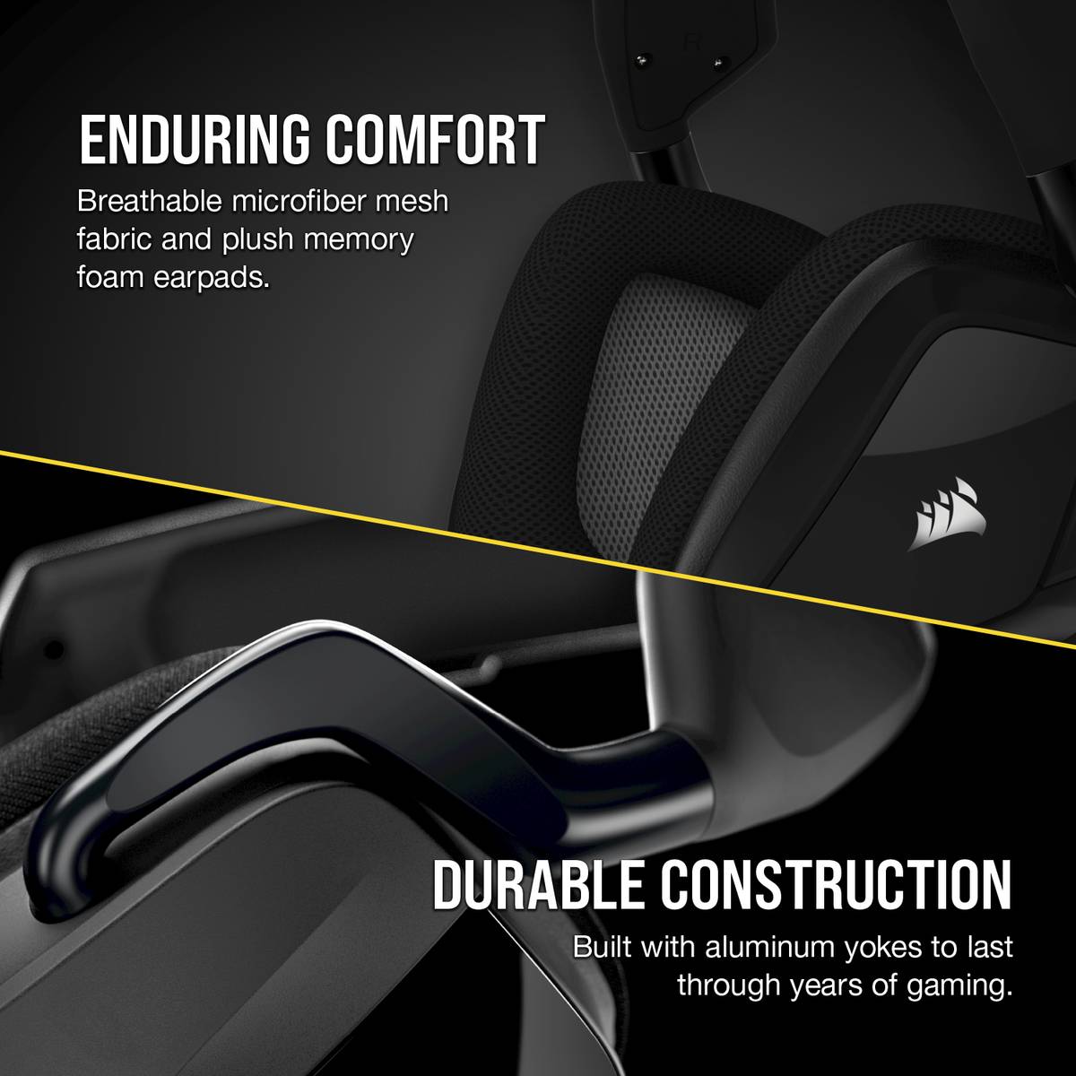 Corsair Void RGB Elite Wireless Premium Gaming Headset - Carbon