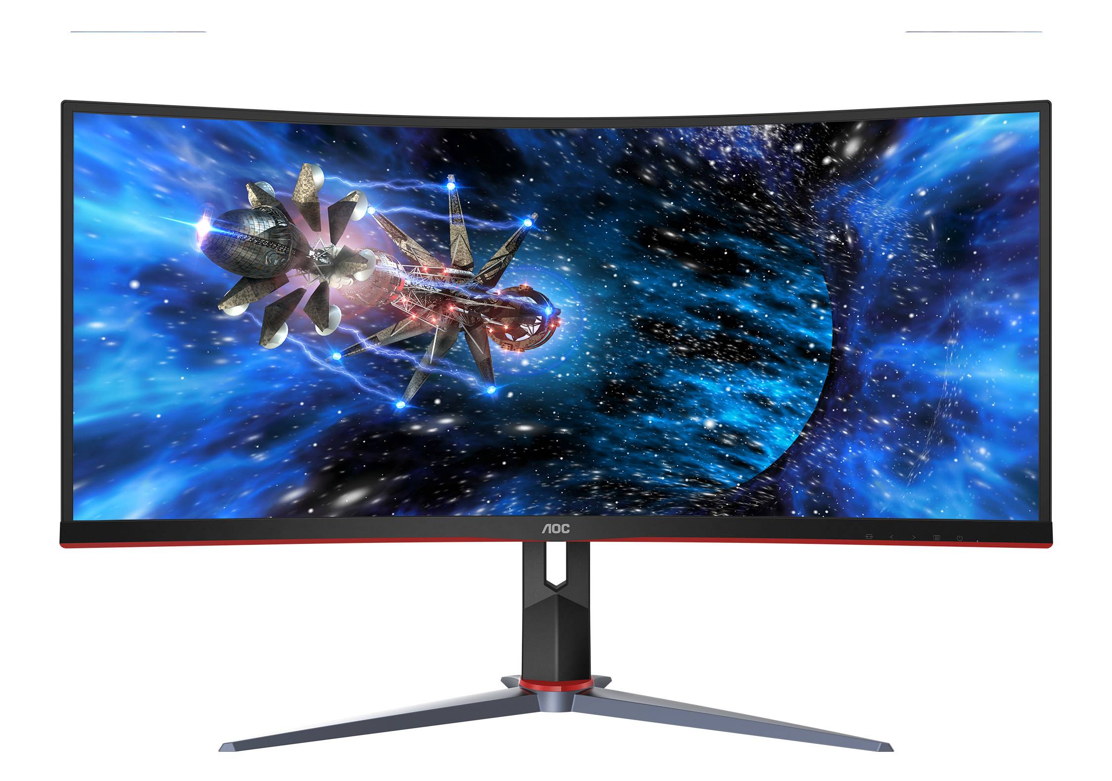 Agon Monitor: 34'' Curved Monitor 3440 x1440; MVA; 144hz; D Sub; GP; HDMI; Display Port; 4 year carry in/swop out.