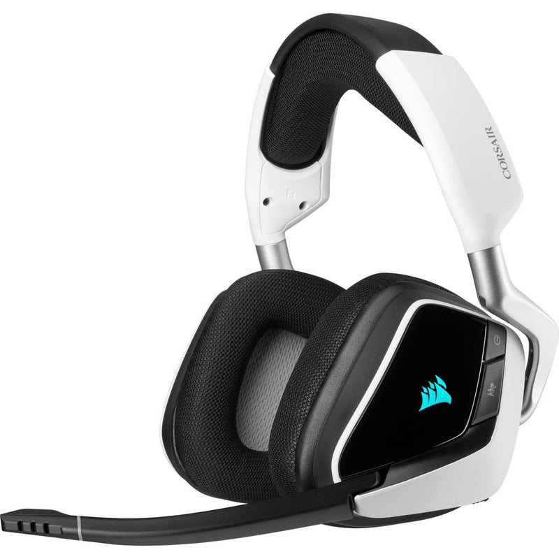 Corsair Void RGB Elite Wireless Premium Gaming Headset - White