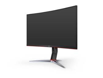 AOC 27'' Monitor  QHD 144hz FreeSync; VESA; Low blue light; Curved; Flicker Free; Narrow Bezel; 4 year warranty.