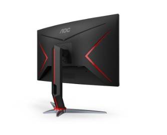 AOC 27'' Monitor  QHD 144hz FreeSync; VESA; Low blue light; Curved; Flicker Free; Narrow Bezel; 4 year warranty.