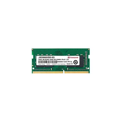 TRANSCEND 32GB JET MEMORY DDR4 2666MHZ NOTEBOOK SO-DIMM 2RX8 2GX8 CL19
