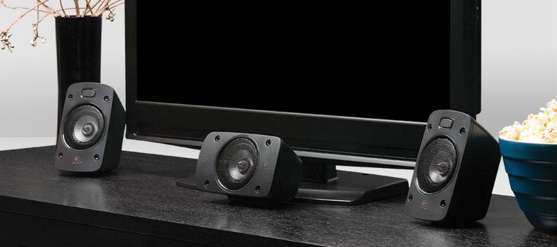 Logitech Z906 Surround Sound Speakers - Black