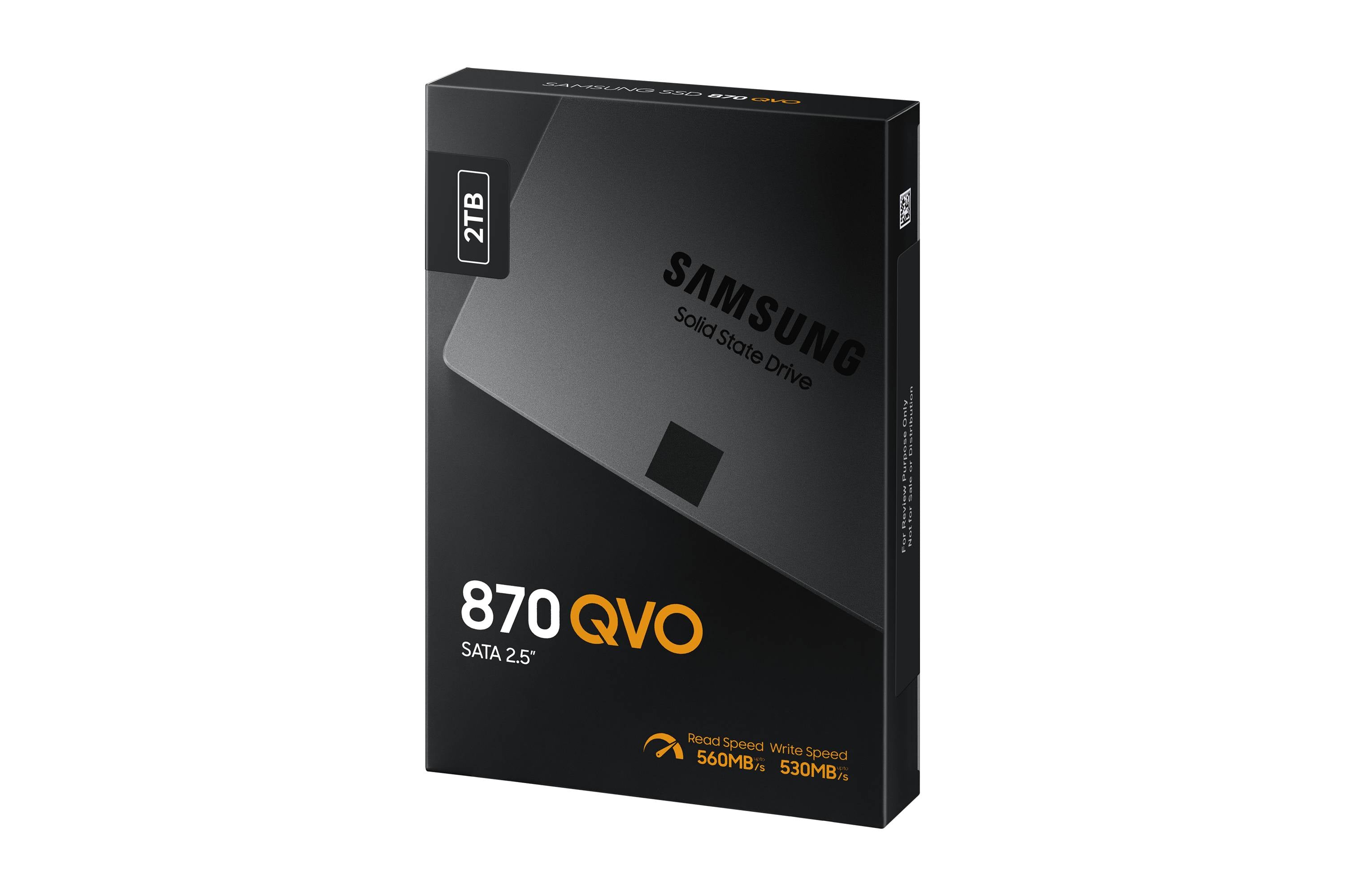 SAMSUNG MZ-77Q2T0BW 2TB 870QVO 2.5'' SSD
