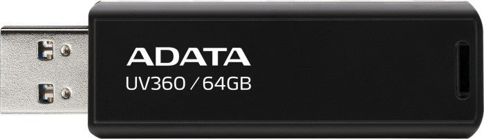 Adata UV360 64GB USB 3.0 Flash Drive - Black