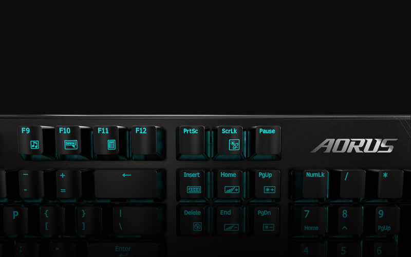 Gigabyte Aorus K1 RGB - Cherry MX Red - Vengeance Performance FPS Mechanical Aluminum Gaming Keyboard
