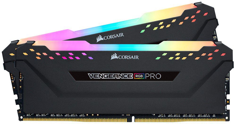 Corsair VENGEANCE RGB PRO 16GB (2 x 8GB) DDR4 3200MHz Kit - Black