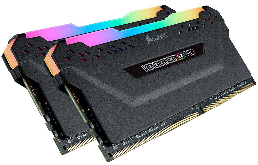 Corsair VENGEANCE RGB PRO 16GB (2 x 8GB) DDR4 3200MHz Kit - Black