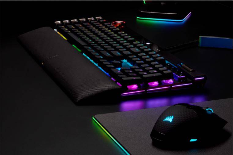 Corsair K100 RGB Optical-Mechanical Wired Corsair OPX Switch Keyboard