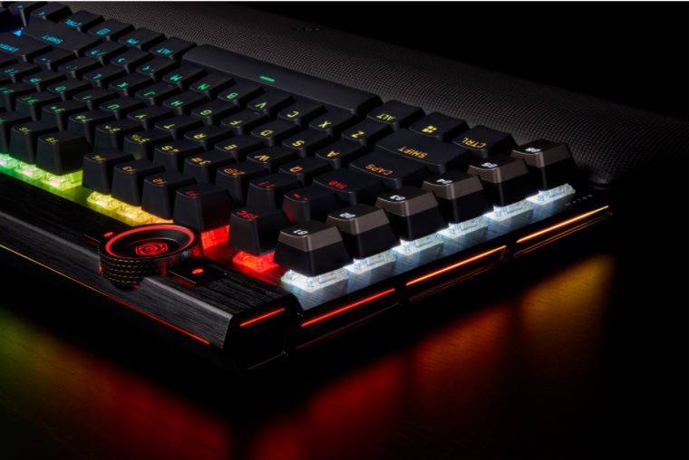 Corsair K100 RGB Optical-Mechanical Wired Corsair OPX Switch Keyboard
