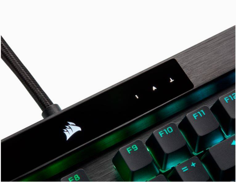 Corsair K100 RGB Optical-Mechanical Wired Corsair OPX Switch Keyboard