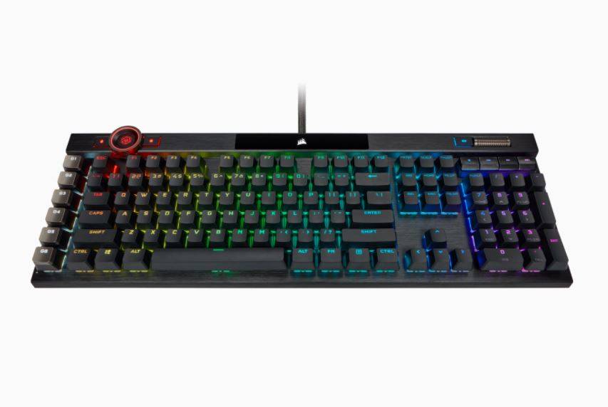 Corsair K100 RGB Optical-Mechanical Wired Corsair OPX Switch Keyboard